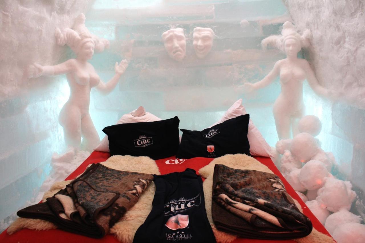 Hotel Of Ice Transylvania Cîrţişoara Esterno foto