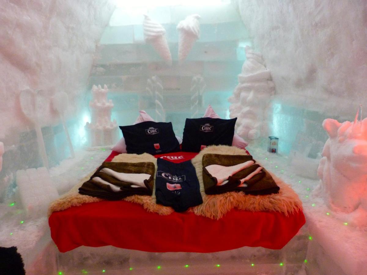 Hotel Of Ice Transylvania Cîrţişoara Esterno foto